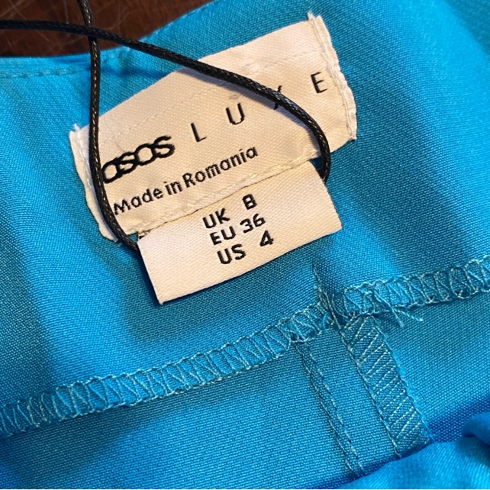 ASOS Light Blue Boot Cut Pants - Picture 3 of 4